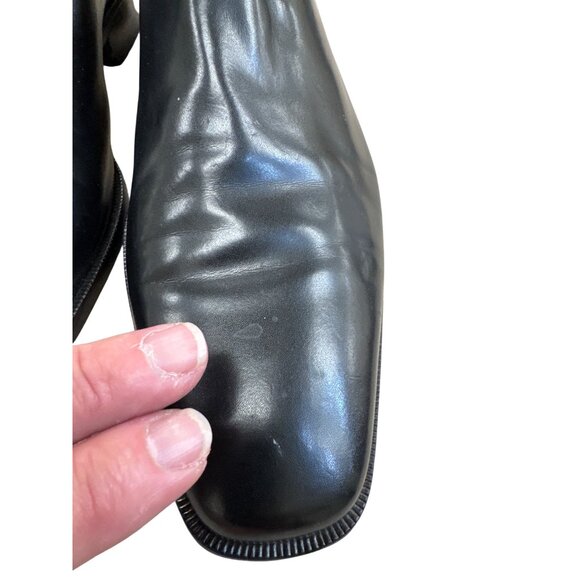 Donald J Pliner Mens Black Leather Slip-On Loafers Size 10.5M SKU 7476 main image 15